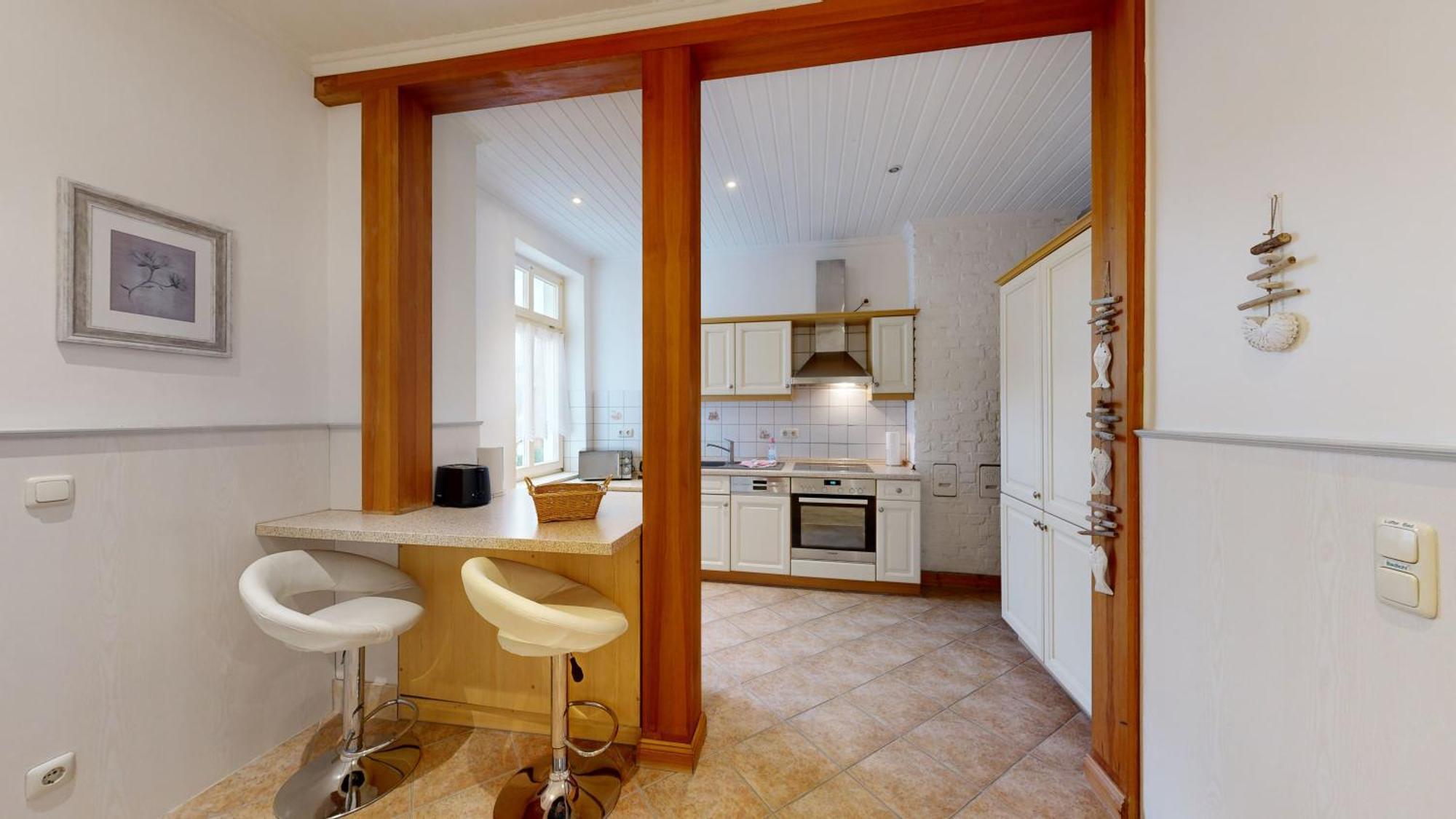 Strandnahe Fewo Mit Terrasse, Villa Vergissmeinnicht 01, 宾茨 外观 照片