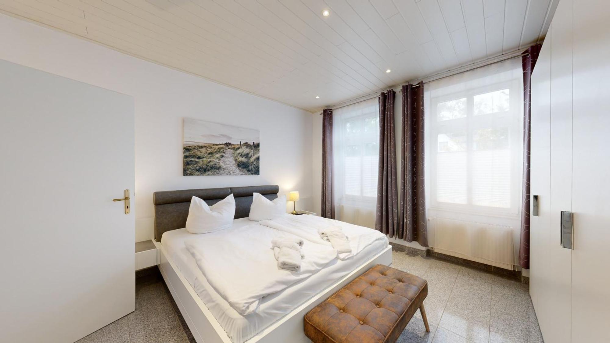 Strandnahe Fewo Mit Terrasse, Villa Vergissmeinnicht 01, 宾茨 外观 照片