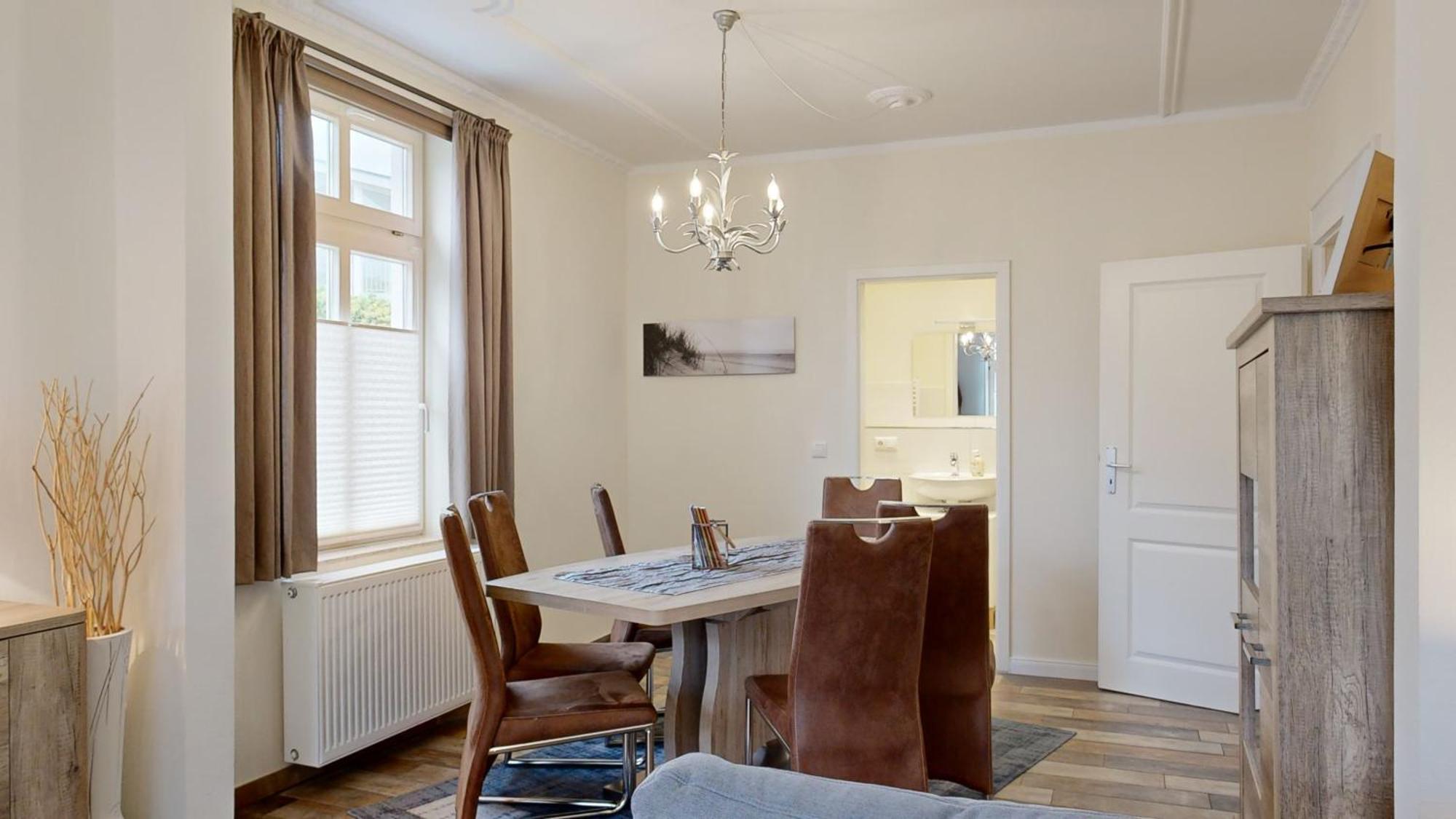 Strandnahe Fewo Mit Terrasse, Villa Vergissmeinnicht 01, 宾茨 外观 照片