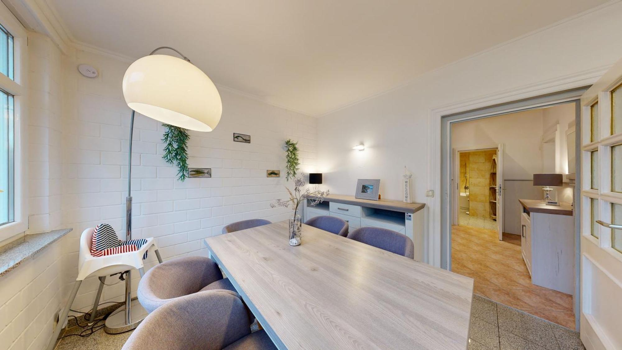 Strandnahe Fewo Mit Terrasse, Villa Vergissmeinnicht 01, 宾茨 外观 照片